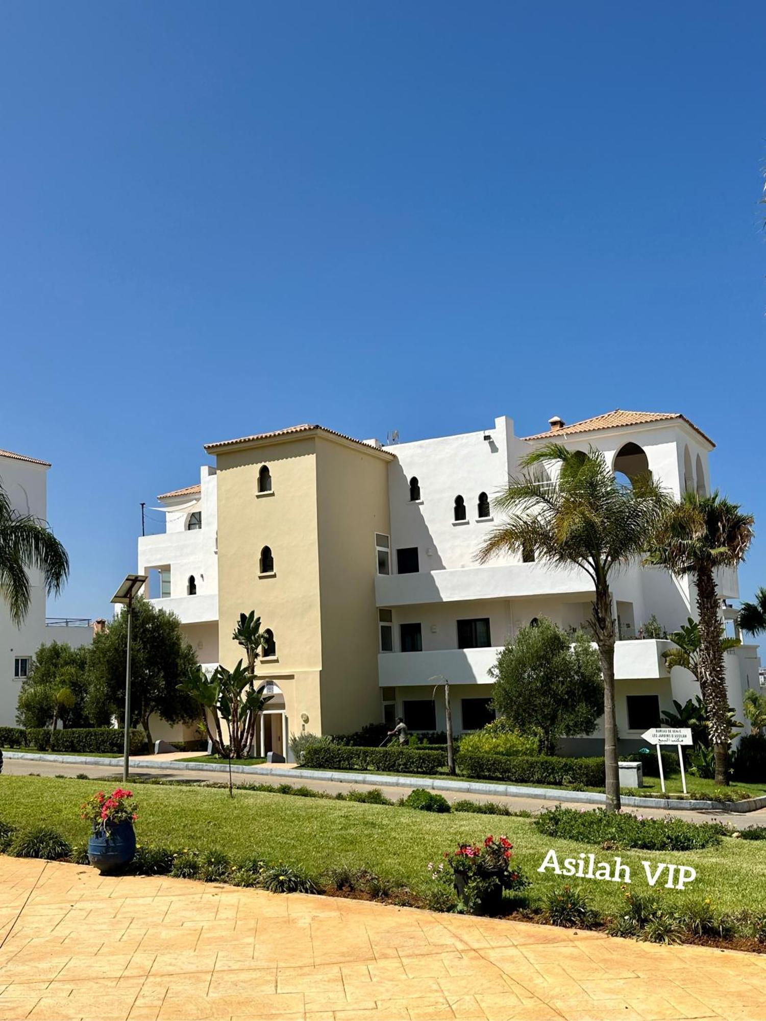 Asilah Vip - Haut Standing - Vue Mer - Piscines - Plage A 5 Minute - Garage Privee - Acces Pmr Exteriér fotografie